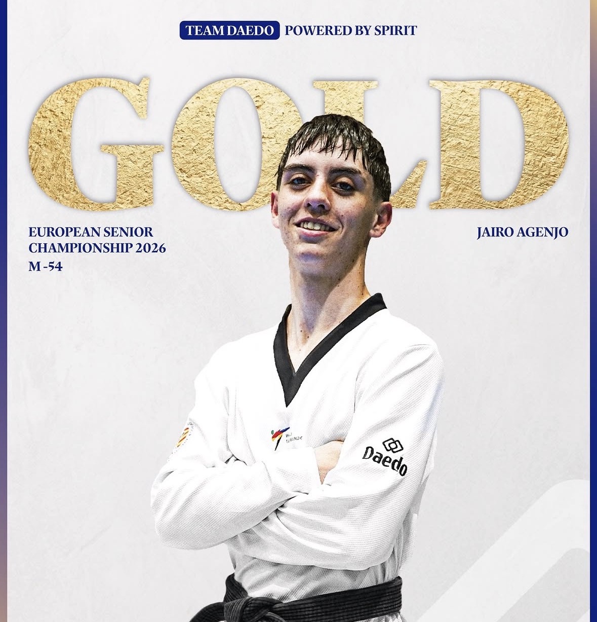 Jairo Agenjo campeón de Europa